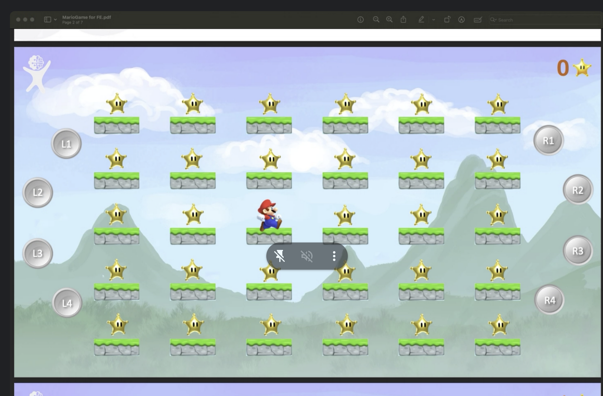 Mario Game Screenshot