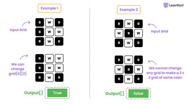 Make a Square with the Same Color Question Description